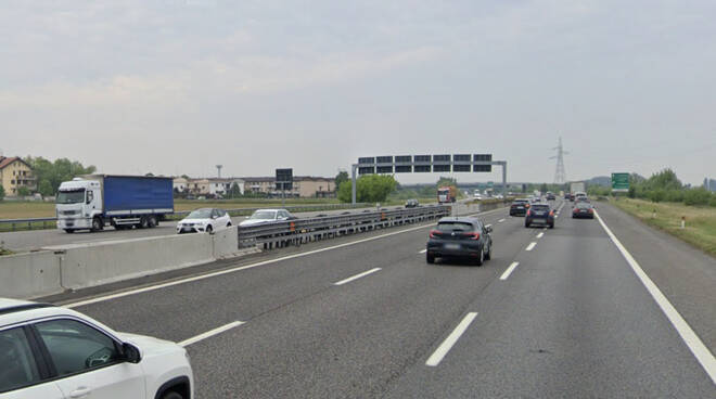 Autostrada traffico 