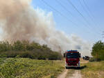 Incendio strada Anselma