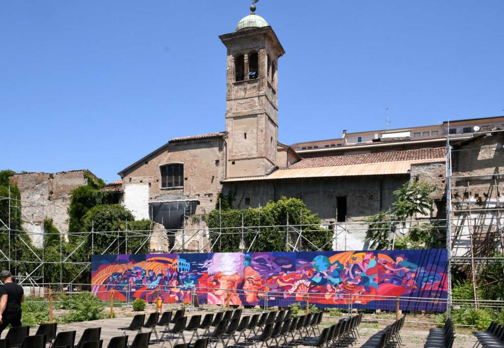 murale Santa Chiara