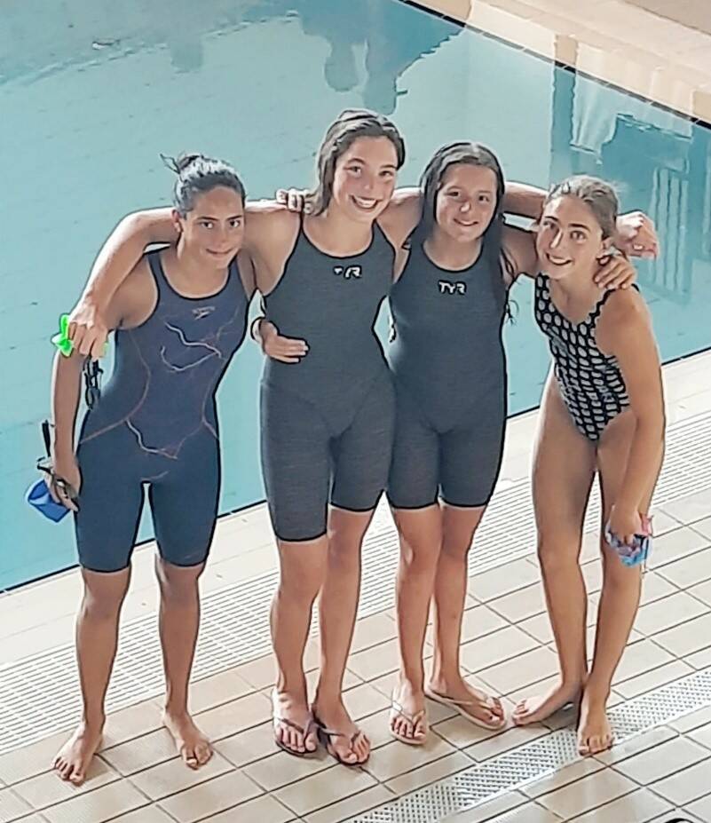 nuoto Bixio campionati a Lodi