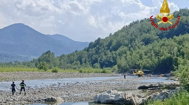 Soccorsi in Trebbia a Travo