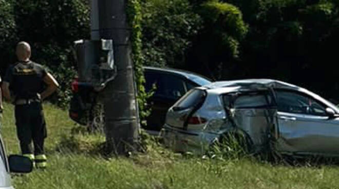 Incidente strada cementirossi