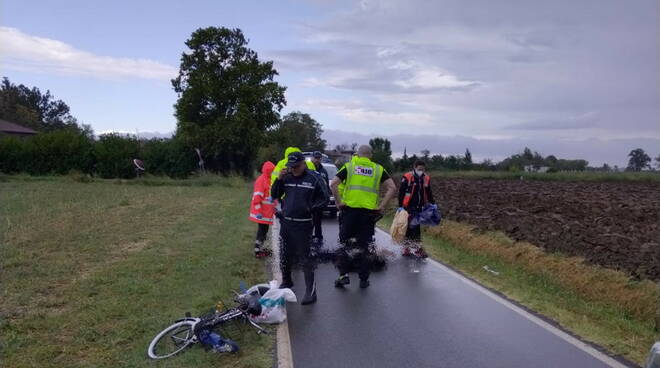 Ca Buschi ciclista malore