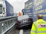 Incidente in autostrada tir