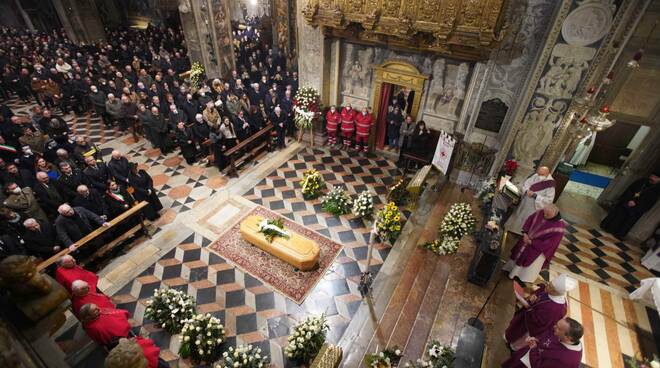 Funerali di Corrado Sforza Fogliani