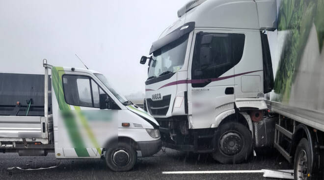 Incidente A1 Fiorenzuola