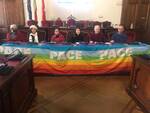 manifestazione pace presentazione municipio