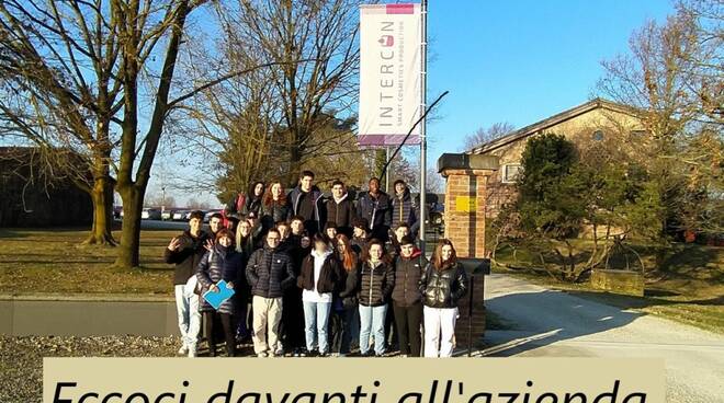 azienda Intercon, visita degli studenti Isii Marconi