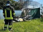 incendio paintball Pieve Dugliara