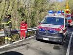 incidente motociclista Ponte Organasco