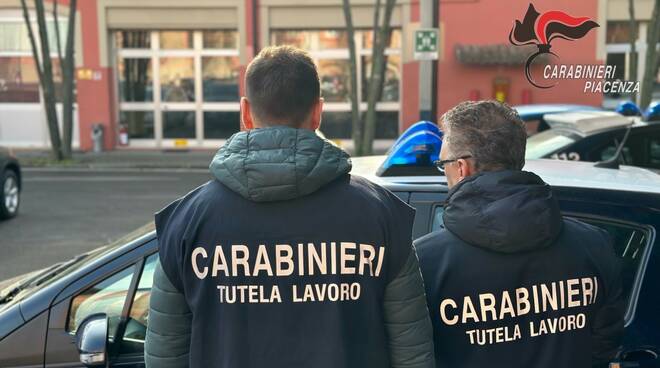 carabinieri controlli lavoro