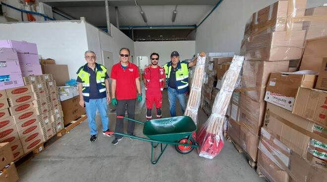 croce rossa alluvione romagna