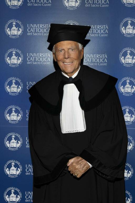 laurea honoris Giorgio Armani