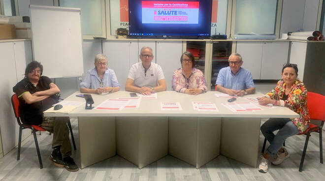 Conferenza stampa manifestazione sanità