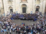 La festa di laurea in Duomo della Cattolica