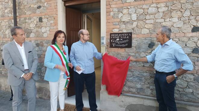 inaugurazione biblioteca di Gragnano