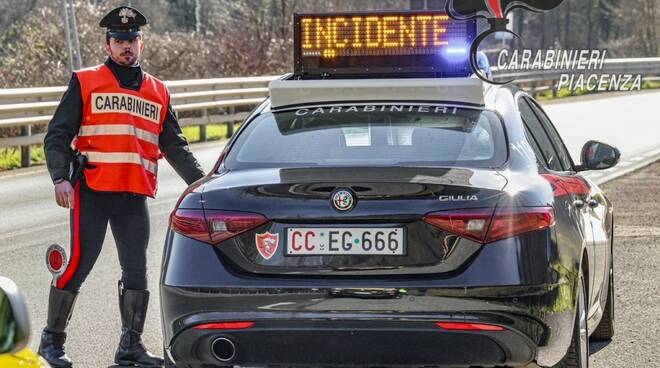 carabinieri incidente