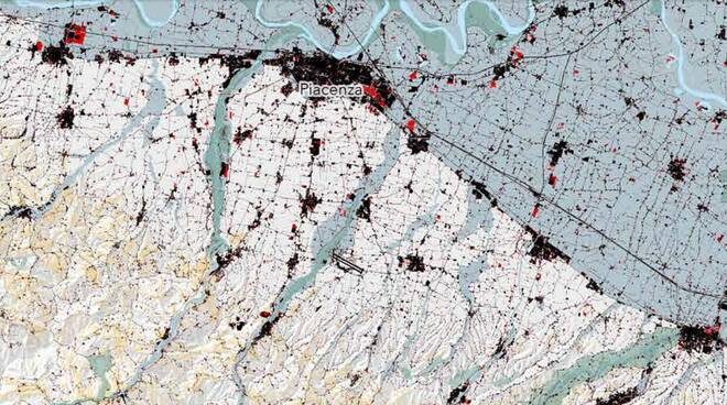 mappa consumo di suolo 2023