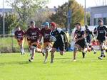 Bolzoni in attacco con l'Under 18 (ph Rugby Lyons) 