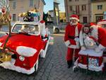 autoslitta Babbo Natale