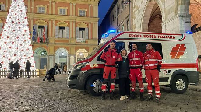 Croce Rossa Natale piazza cavalli