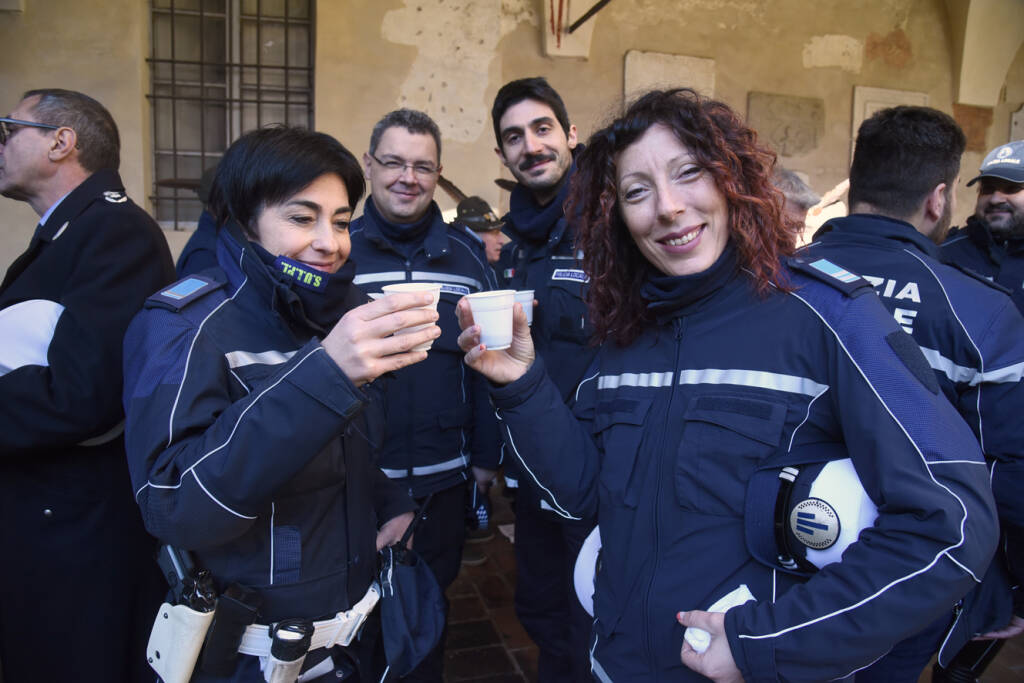 La Polizia Locale di Piacenza celebra il patrono San Sebastiano