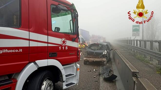 Incidente vigili del fuoco