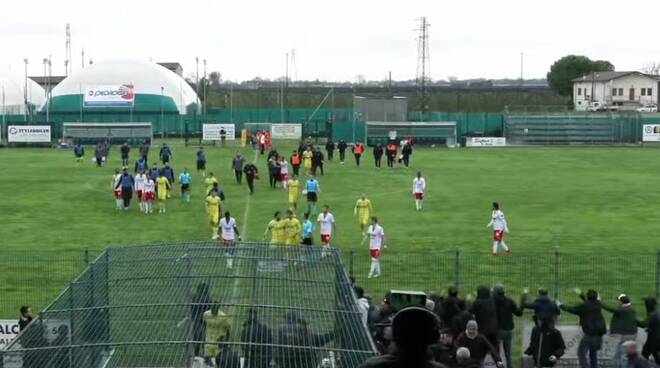 tifosi contro Zerbato Caldiero