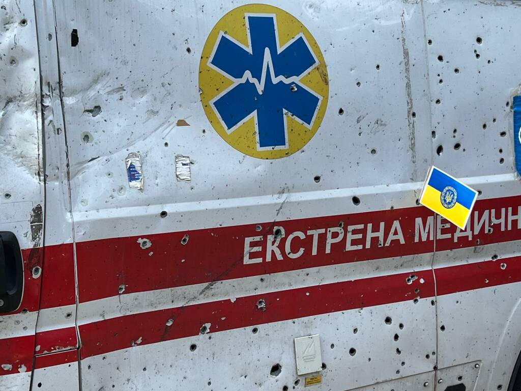 ambulanza ucraina Kharkiv