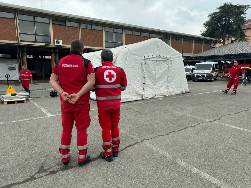 Croce rossa corso protezione civile