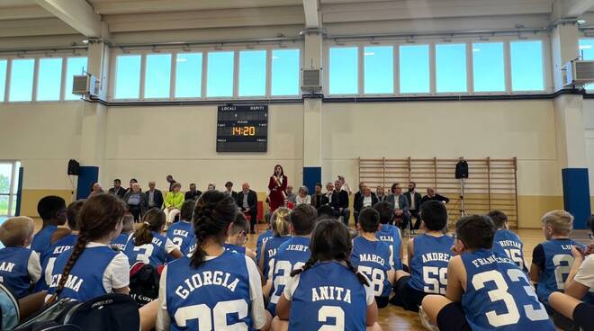 Il nuovo palazzetto dello sport di Gragnano