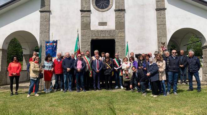 commemorazione dei primi caduti partigiani della Val d'Arda Santa Franca Morfasso